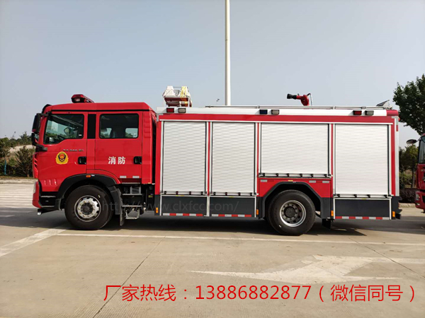 国六重汽T5G-A类泡沫消防车
